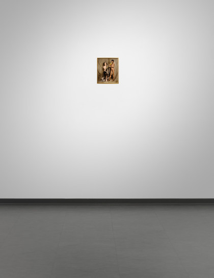 Faun mit Bacchusknabe - Luigi Ontani