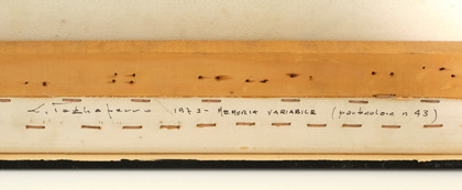 Memoria variabile (particolare n. 43) - Aldo Tagliaferro - 1973