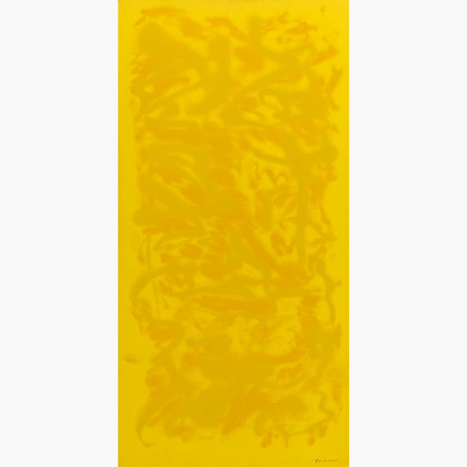 Cangiante giallo arancio - Giulio Turcato