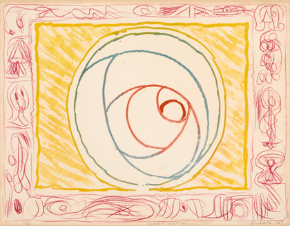 Graffiti Sélénite - Pierre Alechinsky - 1969