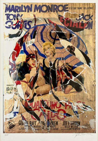 A qualcuno piace caldo - Mimmo Rotella