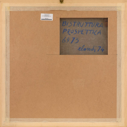 Bistruttura prospettica 69.73 - Edoardo Landi - 1974