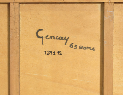 Senza titolo - Gencay Kasapçi - 1963