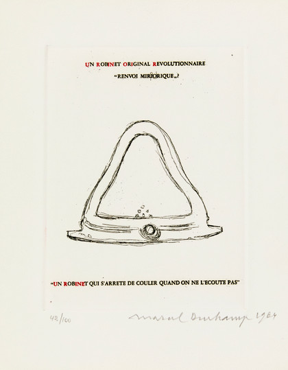 Un robinet - Marcel Duchamp - 1964