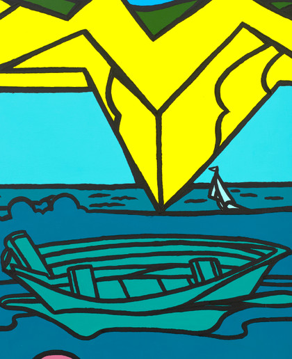 Il mare e la montagna - Valerio Adami - 2014-15