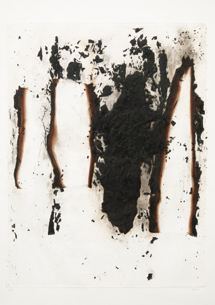 Combustione 3 - Alberto Burri - 1965