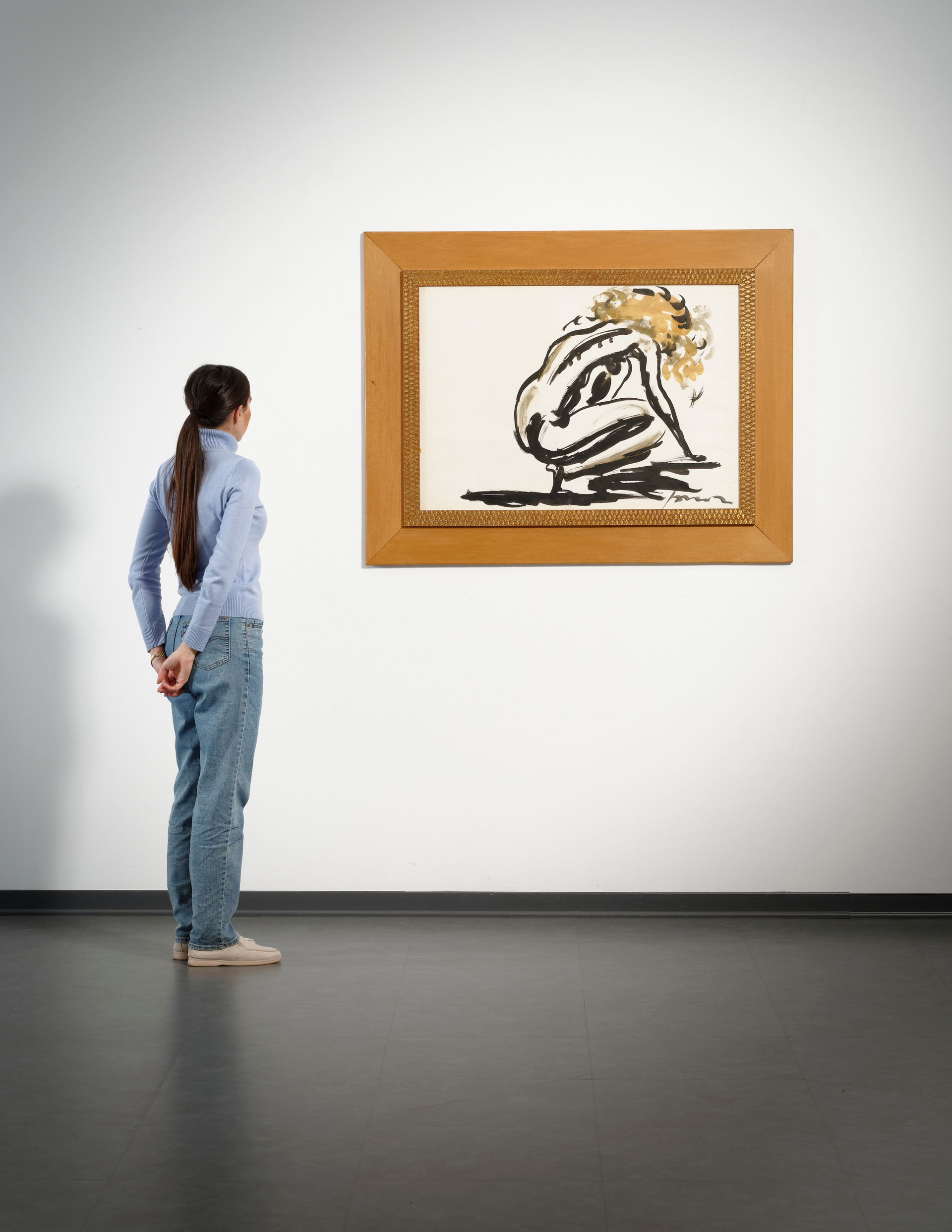 Nudo femminile - Lucio Fontana - 1962