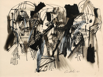 Senza titolo - Claudio Cintoli - 1961