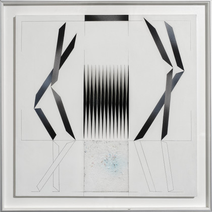 Balletto di fenicotteri - Alberto Biasi - 2000