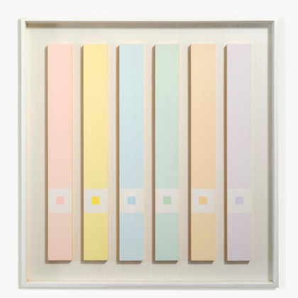 Variazioni cromatiche positivo-negative - Antonio Calderara - 1971