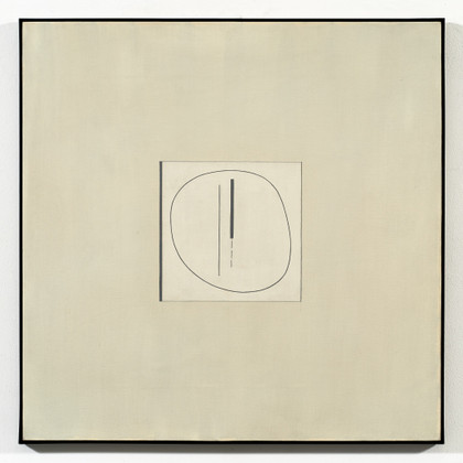 Quadrato bianco n. 4 - Bice Lazzari - 1975