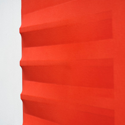 Rosso - Agostino Bonalumi - 1980