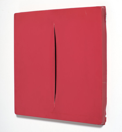 Concetto spaziale - Lucio Fontana - 1968