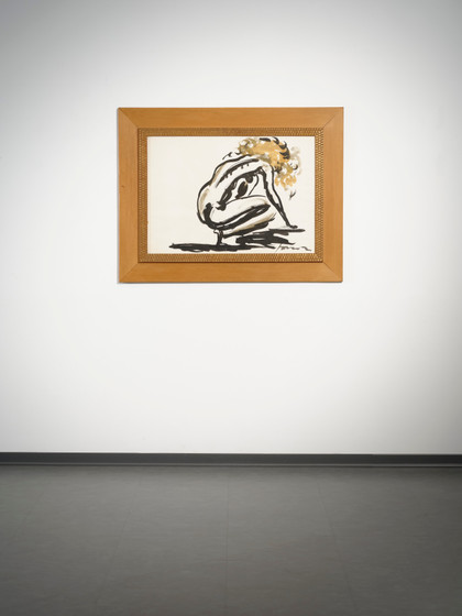Nudo femminile - Lucio Fontana - 1962