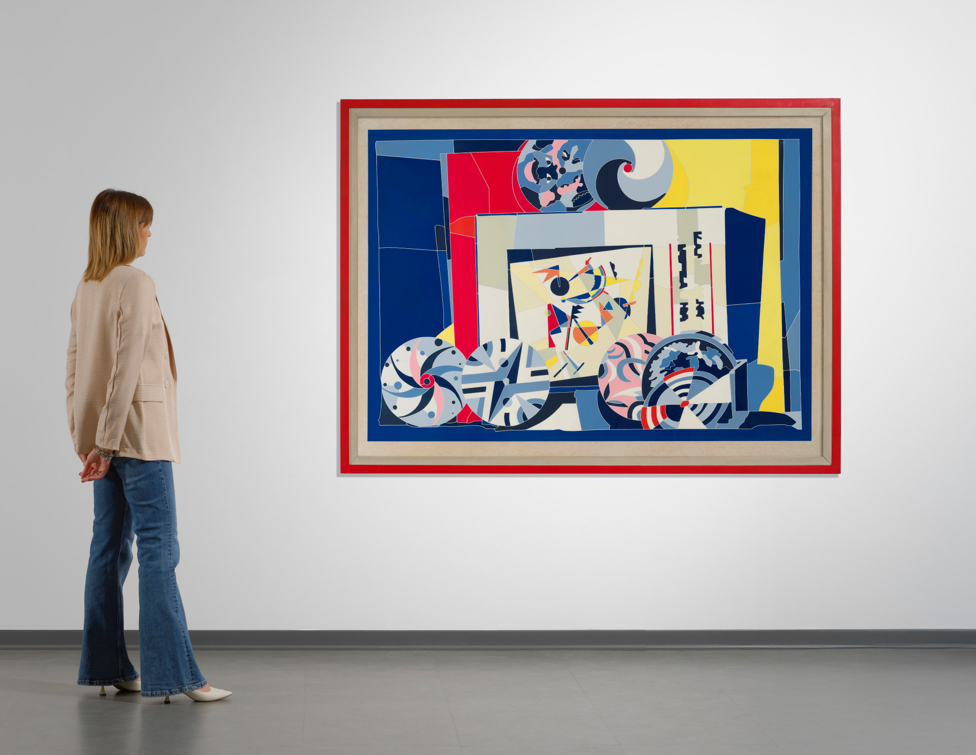 Still life e Kandinsky - Ugo Nespolo - 1985