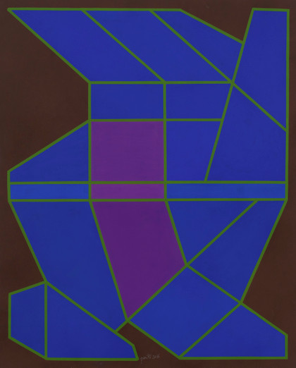 La grande oscurità - Achille Perilli - 2016