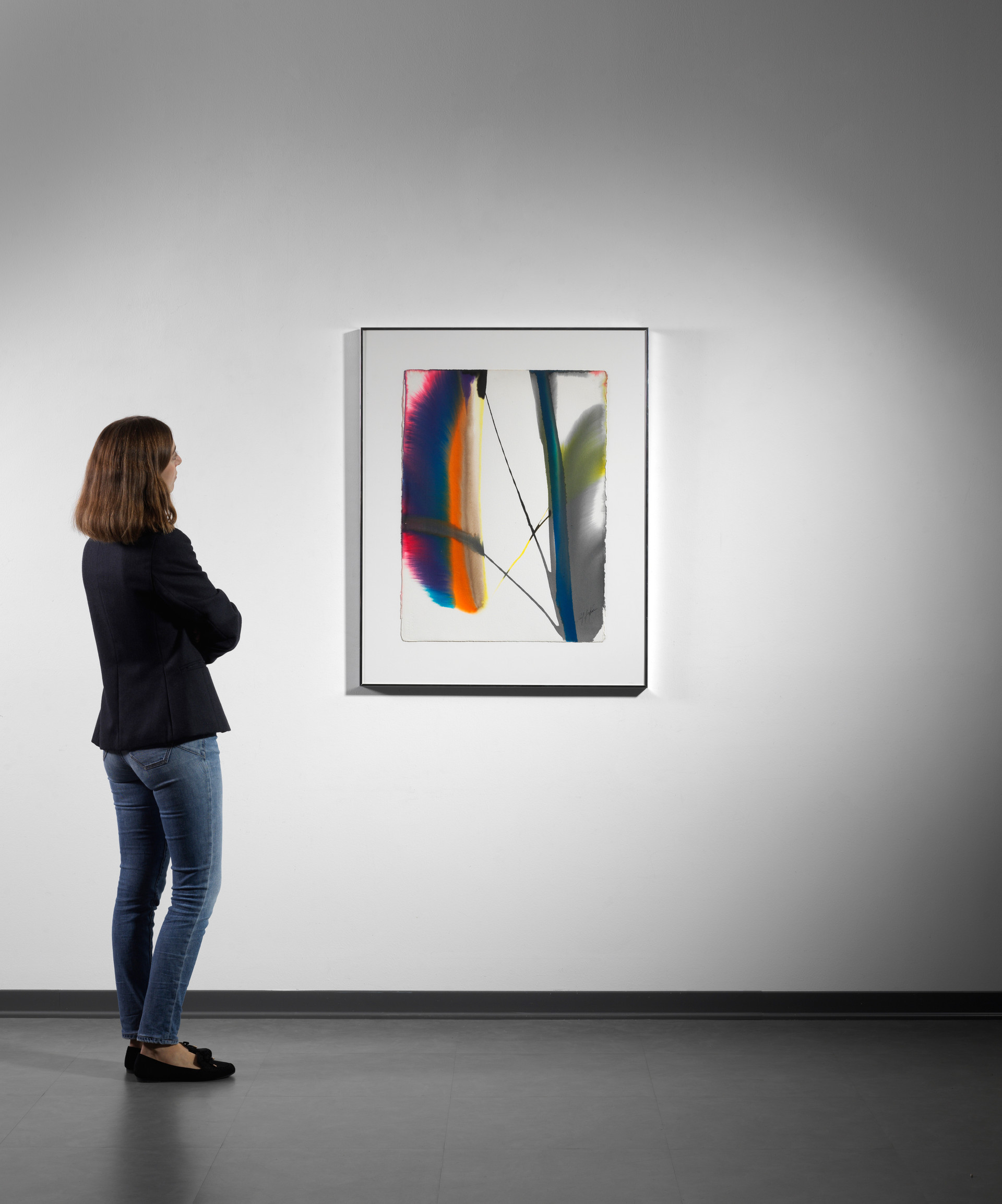 Phenomena semaphore east - Paul Jenkins - 1972