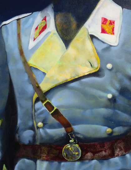 Il cappotto blu - Renzo Vespignani - 1974