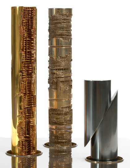 Colonne per Financial Plaza, Honolulu, studio - Arnaldo Pomodoro - 1969